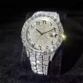 Iced Out Arabic Watch