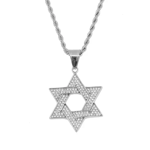 Iced Out Star of David