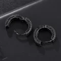 Iced Out Earrings Black