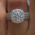 Iced Out Engagement Rings