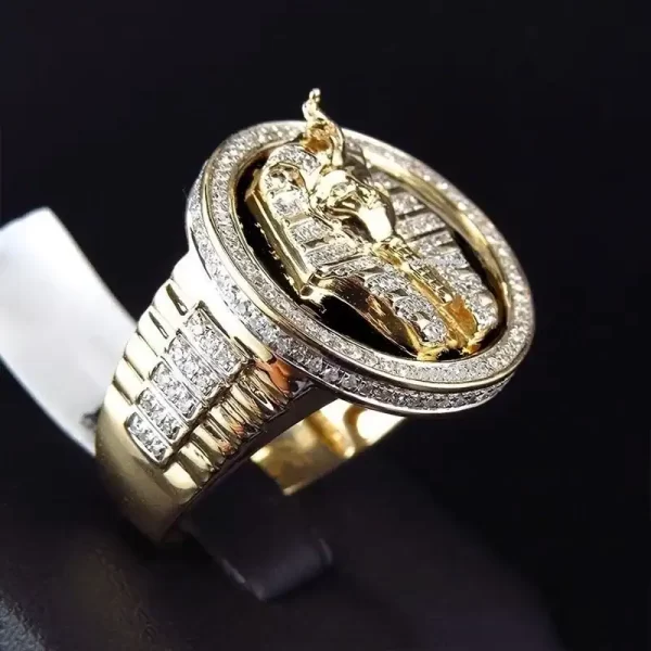 Iced Out Ring Egypt