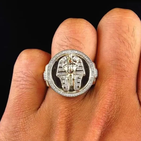 Iced Out Ring Egypt