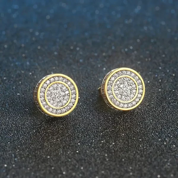 Iced Out Stud Earrings