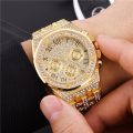 Iced Out Uhr Zirkonia