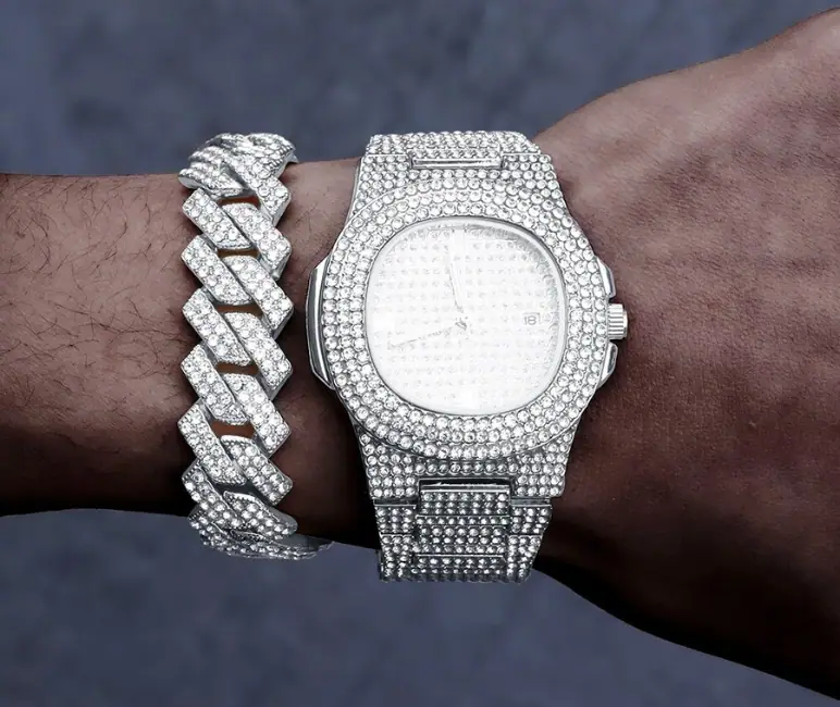 iced out silver